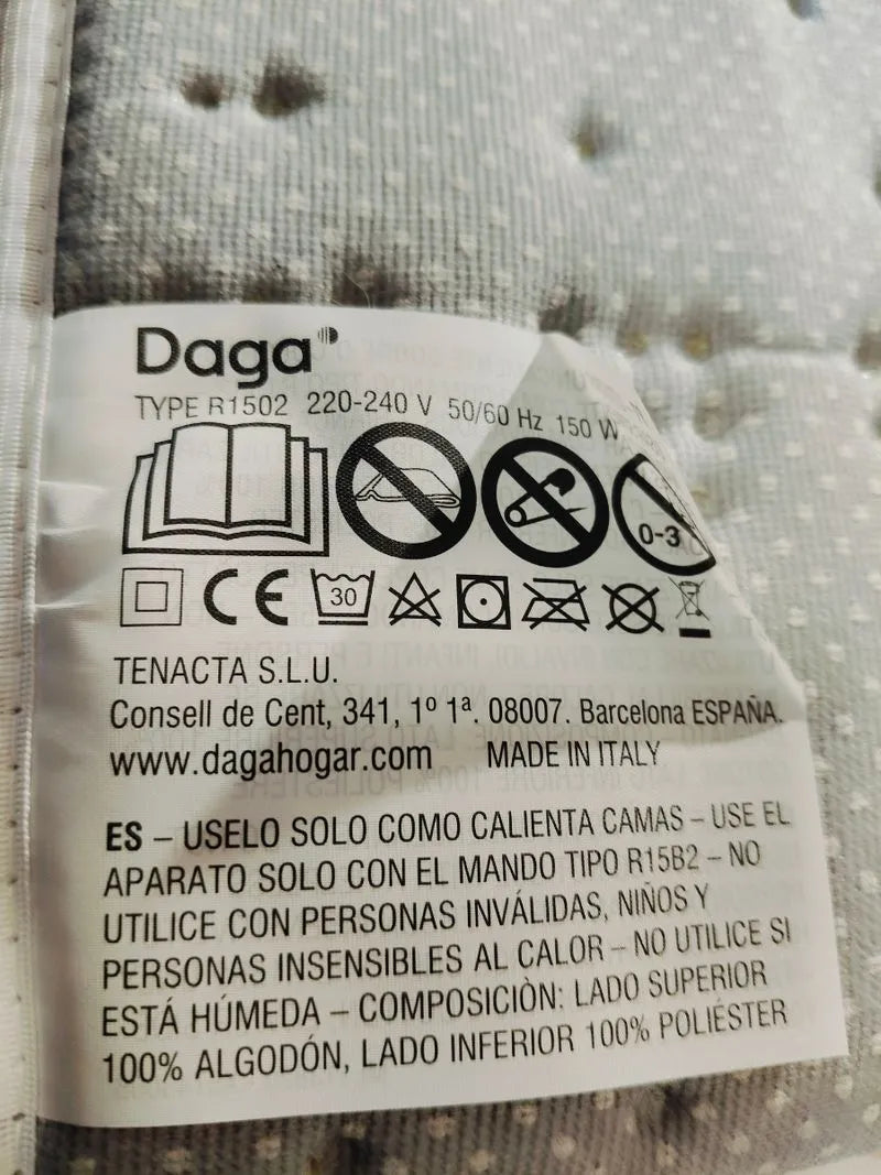 Calientacamas Sueño Cálido en Algodón - DAGA