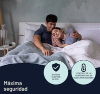 Manta térmica individual 150x80 - Imetec
