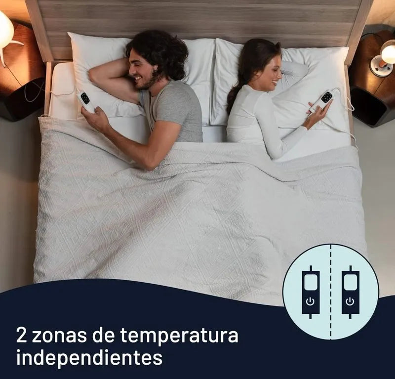 Cubre colchón térmico doble - Imetec