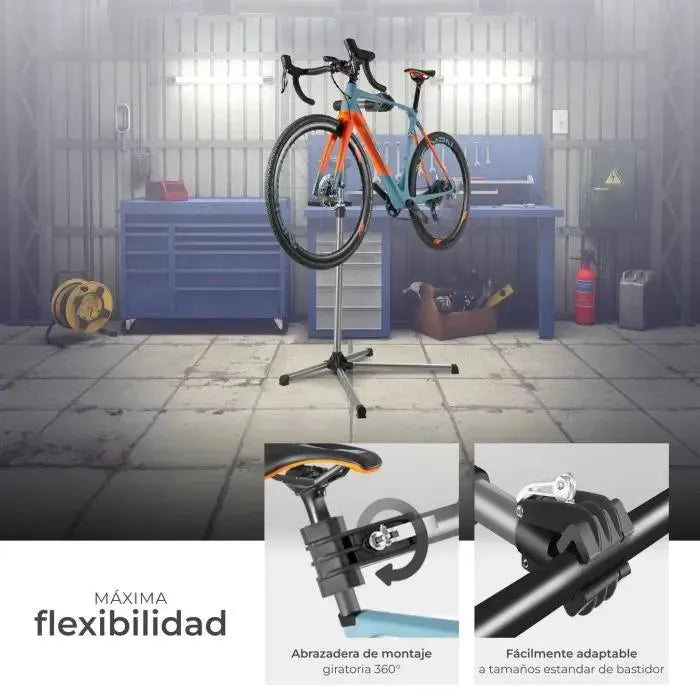 Soporte para reparación de bicicletas
