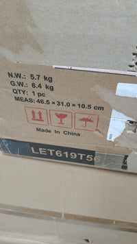 Mesita de Noche, Mesa Auxiliar con Cajón, Asa