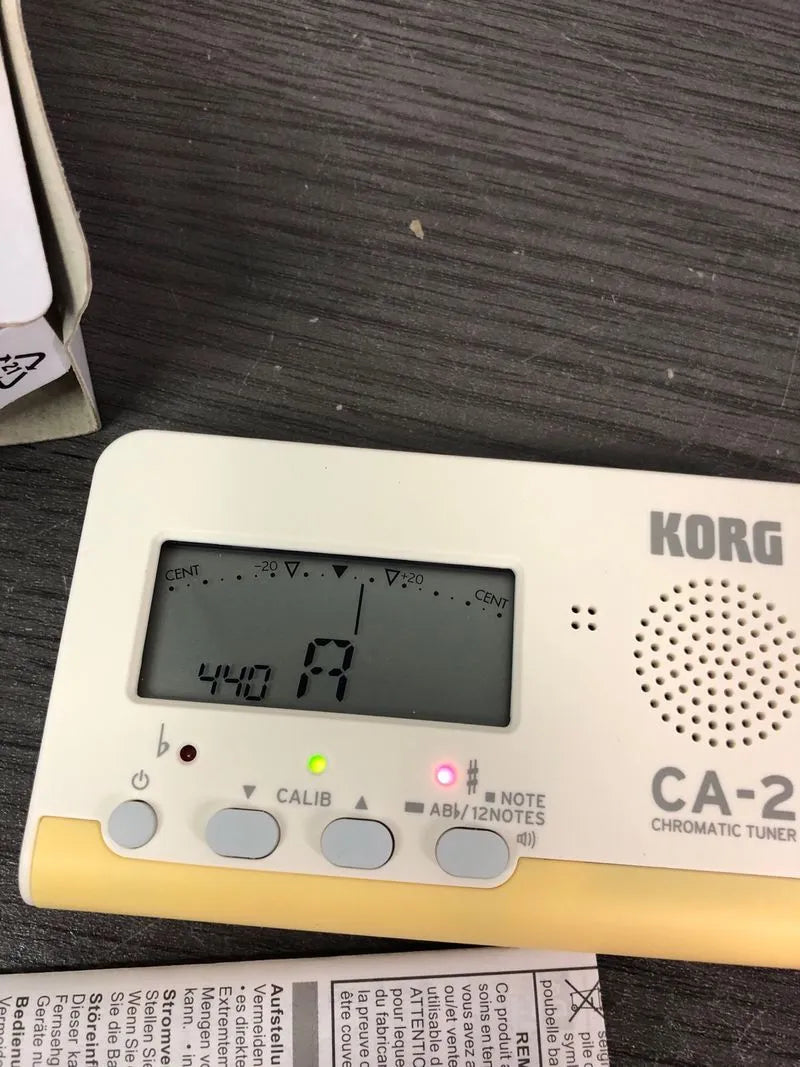 Korg cromática sintonizador