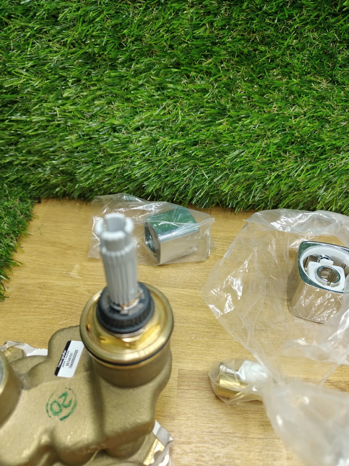 Termostato con llave de paso e inversor HANSGROHE