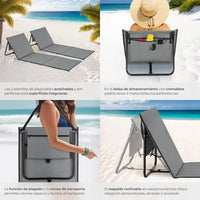 Juego de 2 esterillas de playa