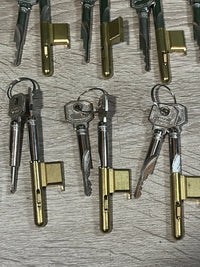 8 Pares de Llaves bloque/bloqueo Burg-Wächter