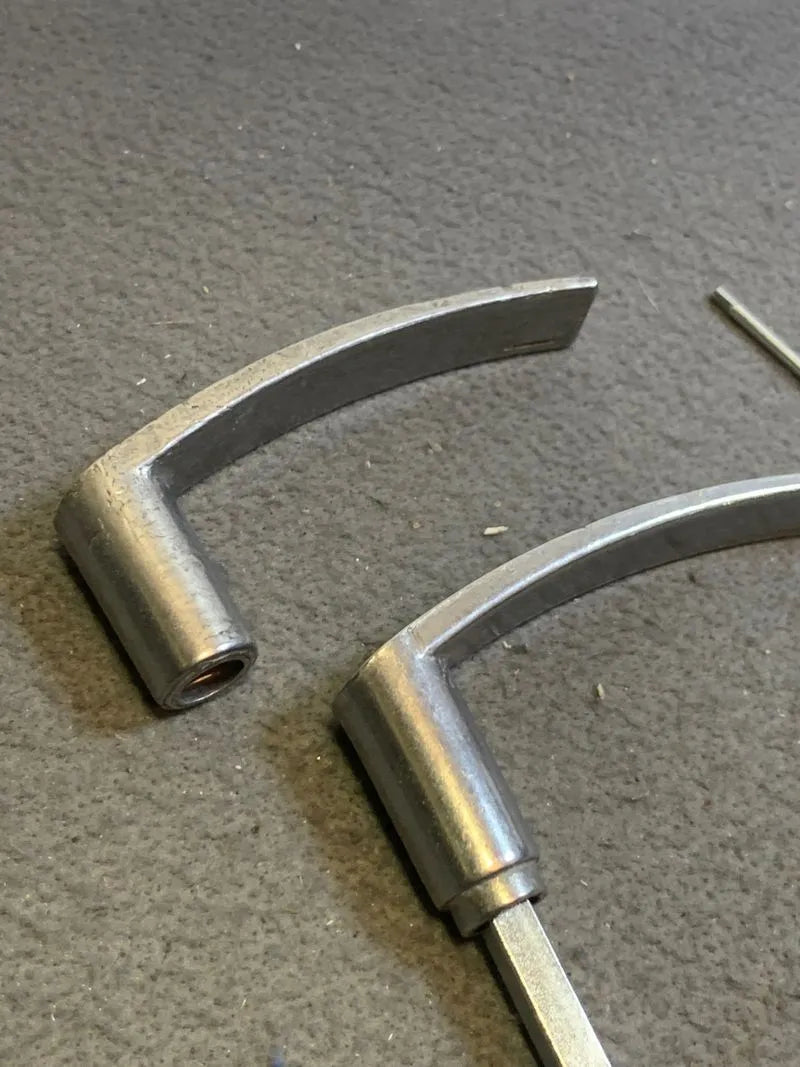 Muelle doble Dac de aluminio pulido