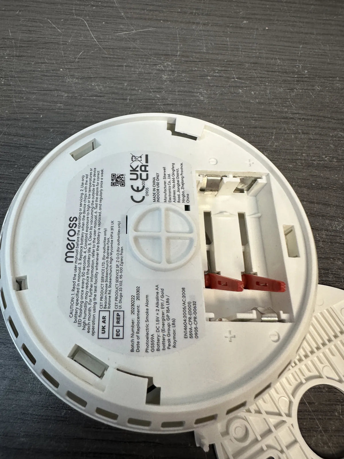 Detector de humo Meross