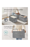 Cajas de Almacenaje Plegables, Juego de 3 Cestas