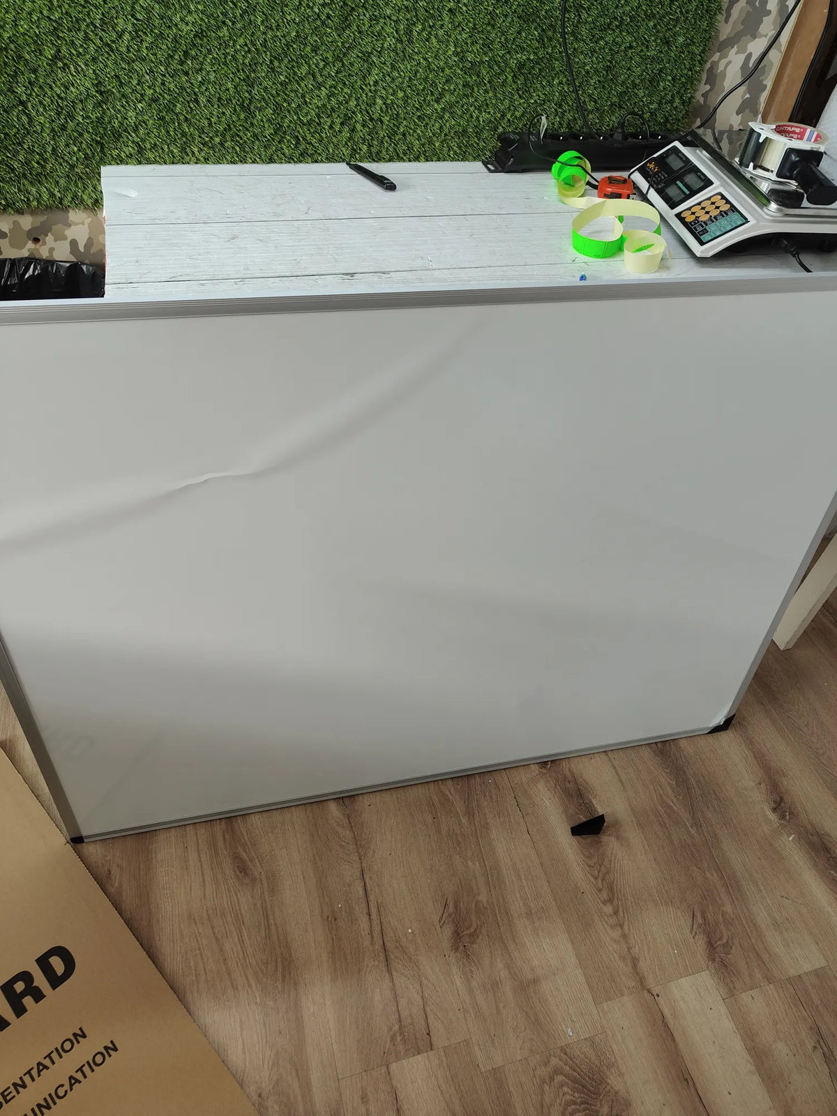 Pizarra blanca magnética de doble cara - Vizpro
