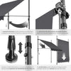 Toldo plegable para balcón