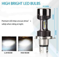Faros de motocicleta 12V - 24V 30W - Rioler