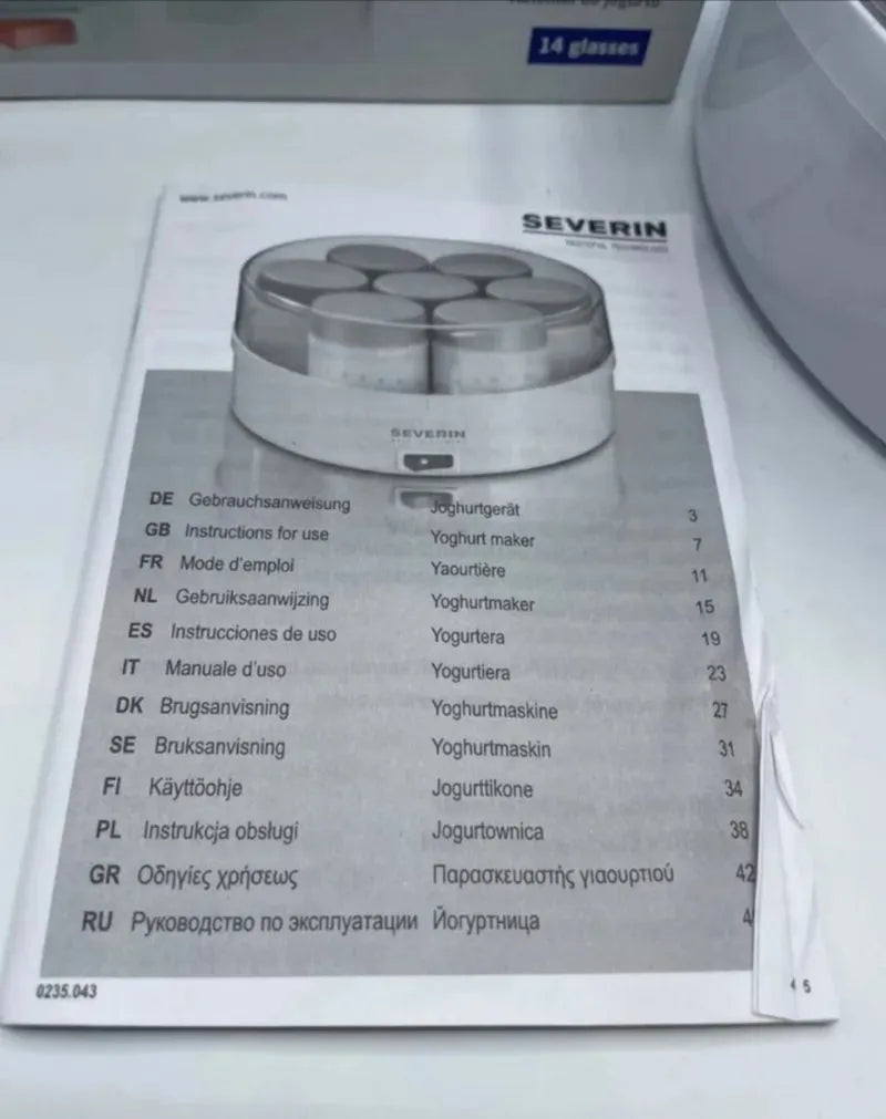 SEVERIN Yogurtera compacta