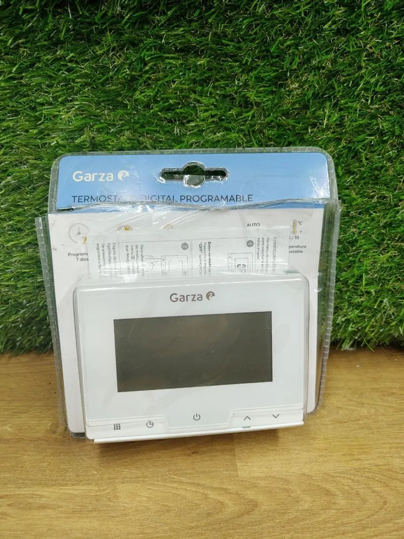 Termostato Digital Programable de pared, Garza
