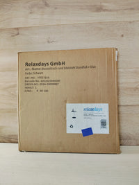 Mesa Auxiliar Redonda - Relaxdays