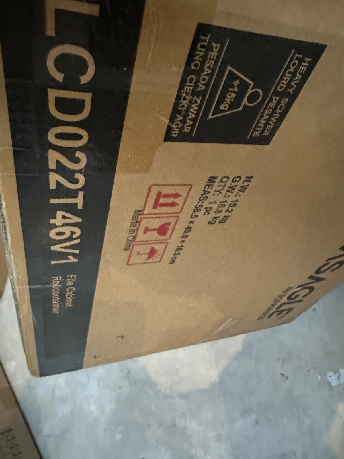 Archivador con cajón