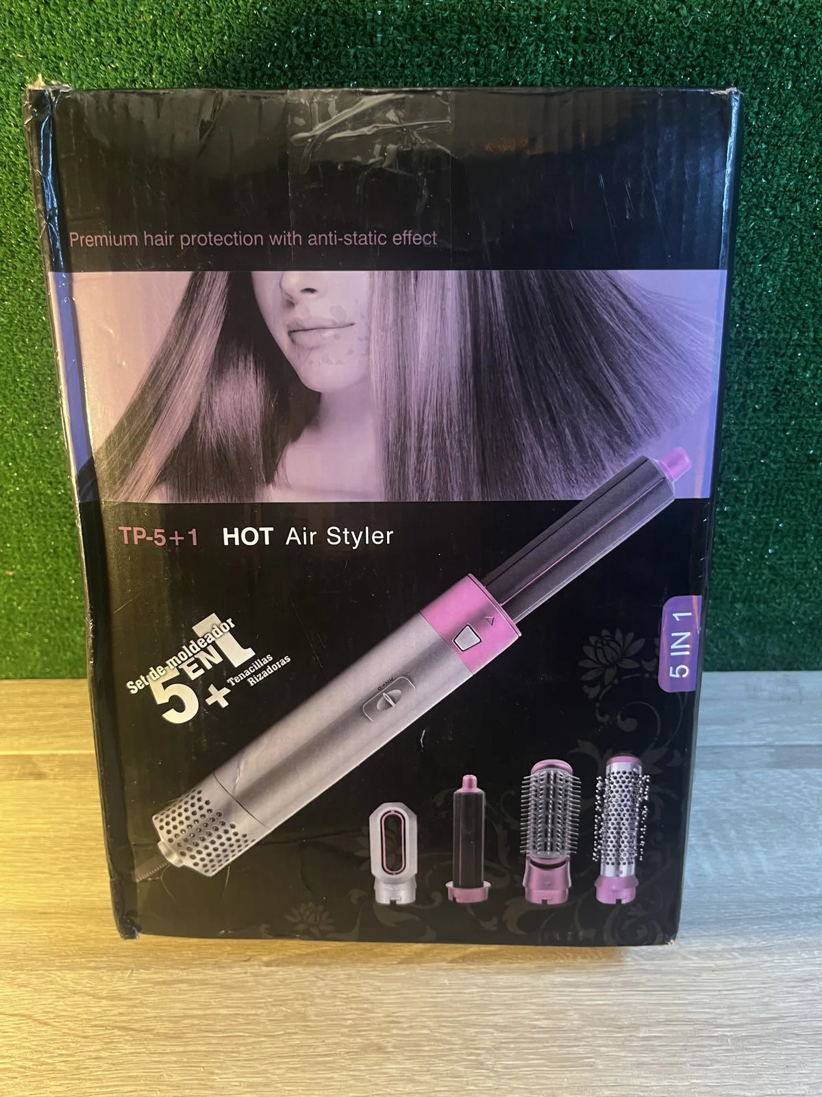 Moldeador Secador De Pelo rosa