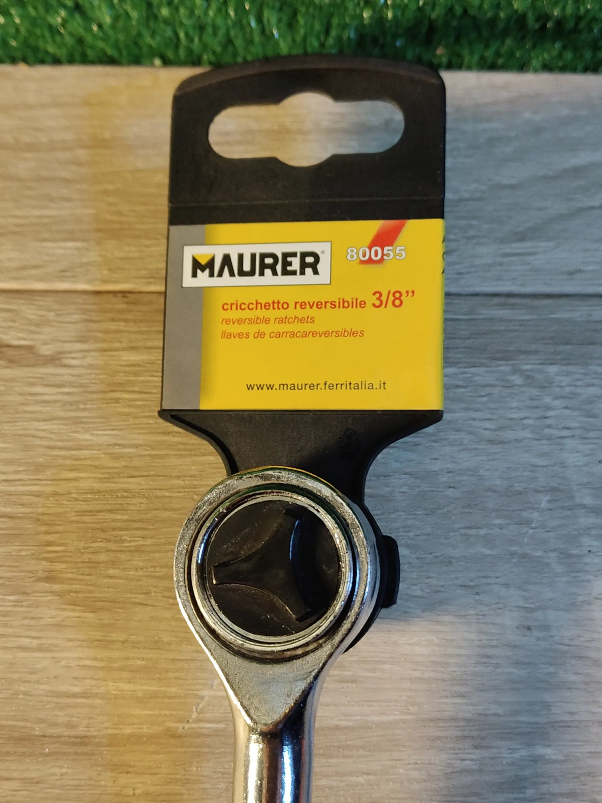 Llave Carraca Mango Goma 3/8" Maurer