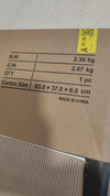 Cesto de ropa, cesto de ropa de bambú, 90 L