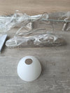 Luz colgante, de 3 x E14-40W, ajustable en altura