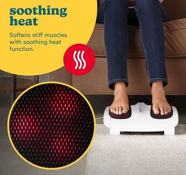 Masajeador eléctrico para pies con calor - Homedic
