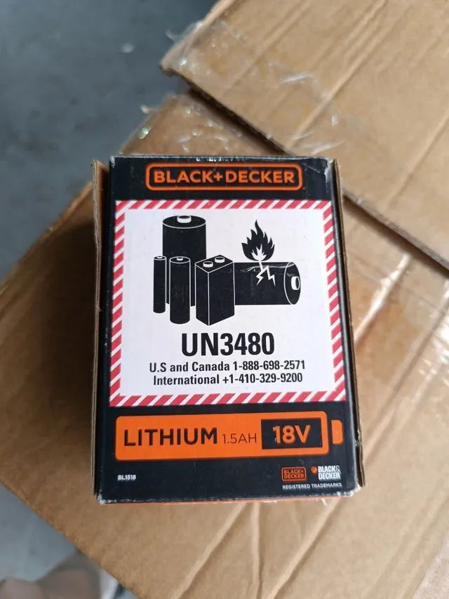 BLACK+DECKER BL1518 Batería de Ion Litio 18v