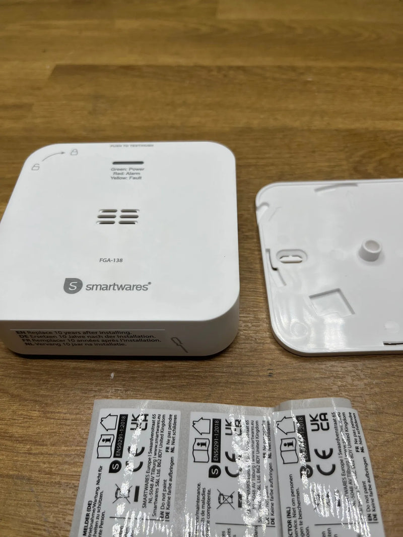 Detector de CO Conectado 85 dB Smartwares
