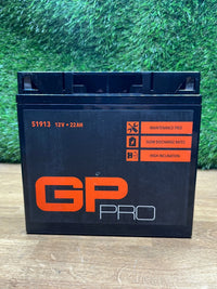 Batería 12V 22Ah GEL GP-PRO