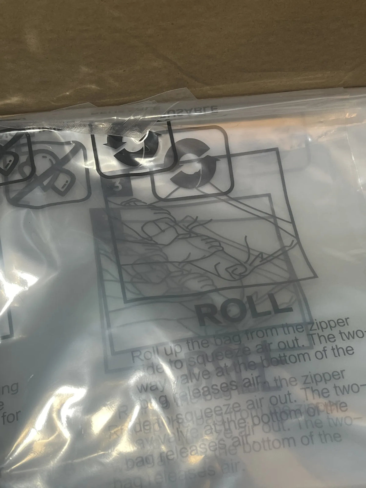 Bolsas de almacenamiento de ropa Amazon Basics