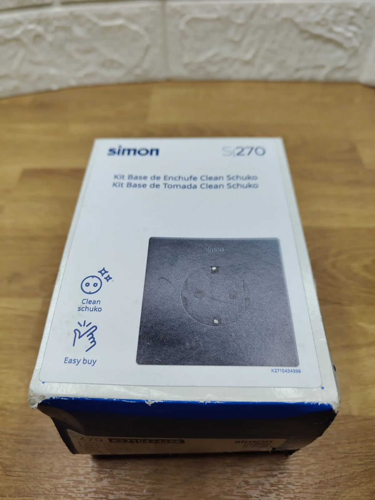 Kit enchufe empotrado SIMON