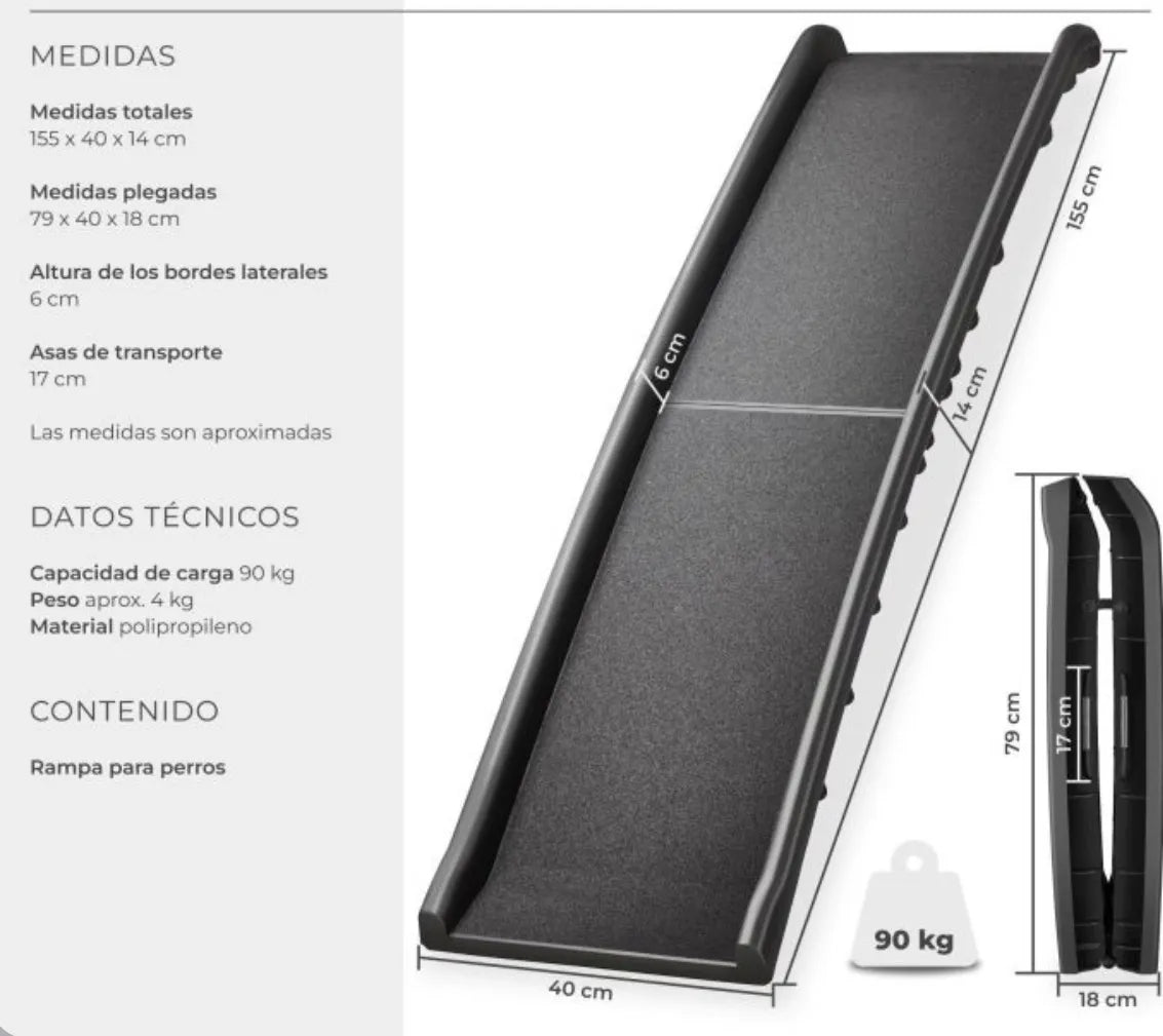 Rampa para perros