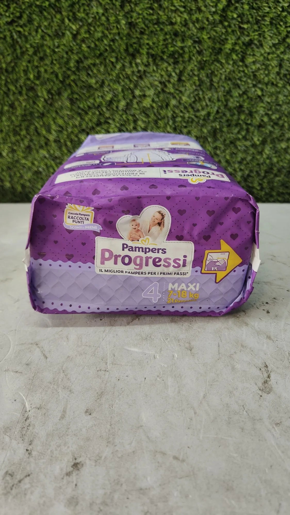 Pampers Progressi Maxi, talla 4 (7-18 kg), 21 pañales