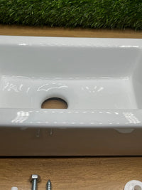Lavabo de Cerámica Rectangular M41102 Ibergrif