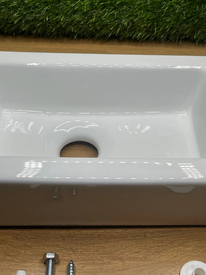 Lavabo de Cerámica Rectangular M41102 Ibergrif