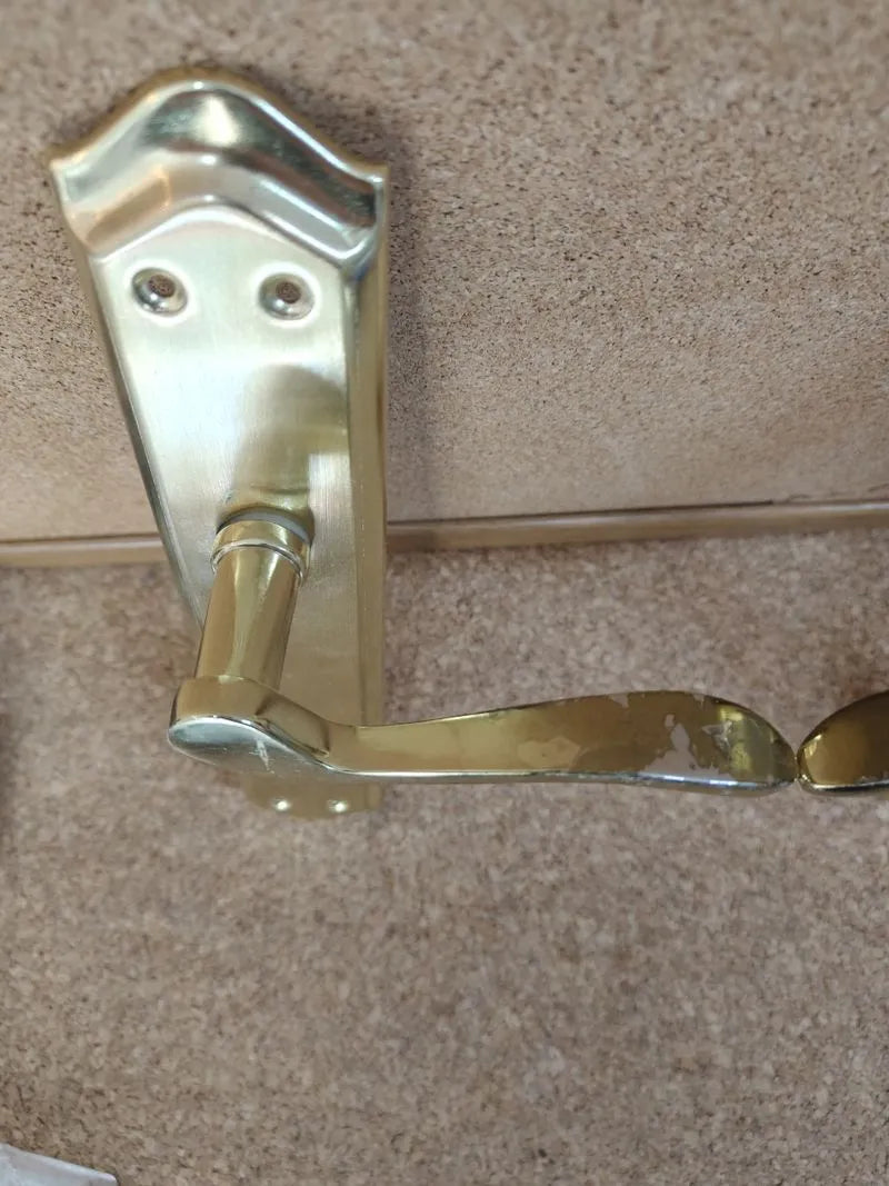 Juego de Manillas con Placa para puerta