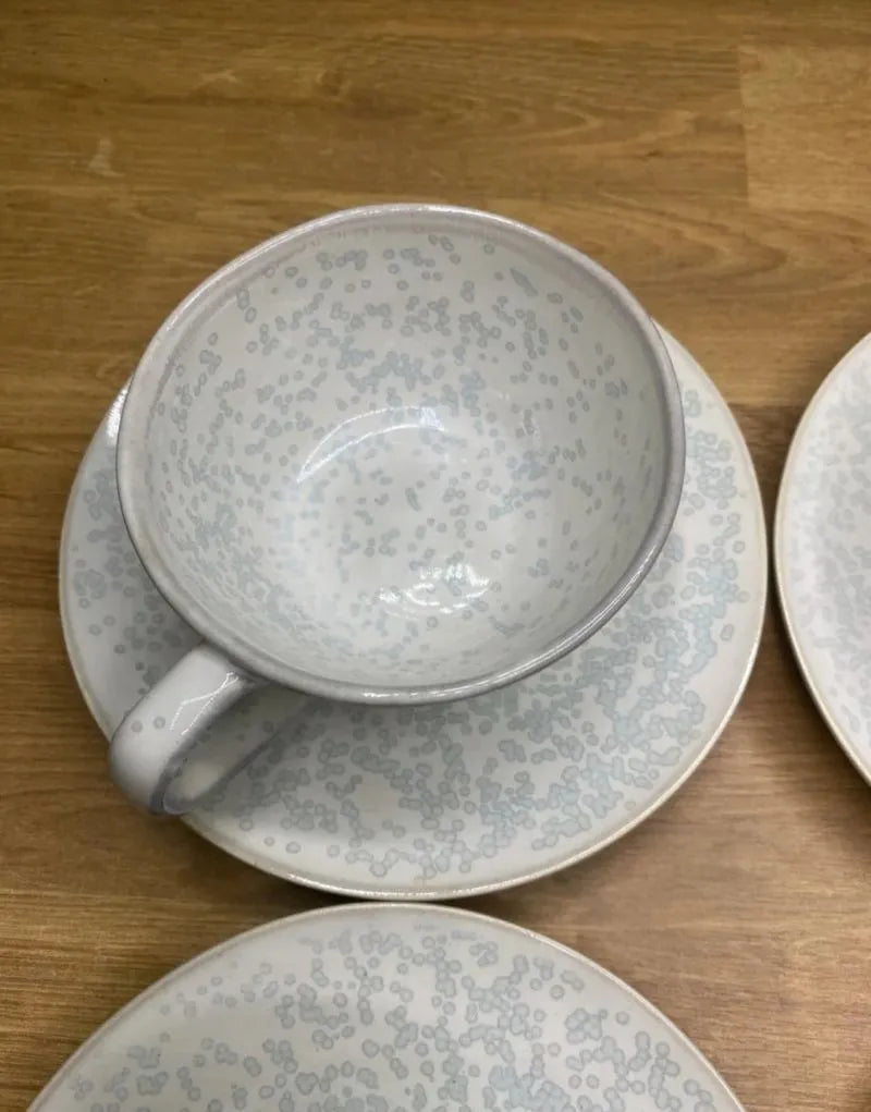 Juego de Tazas para Té con Plato