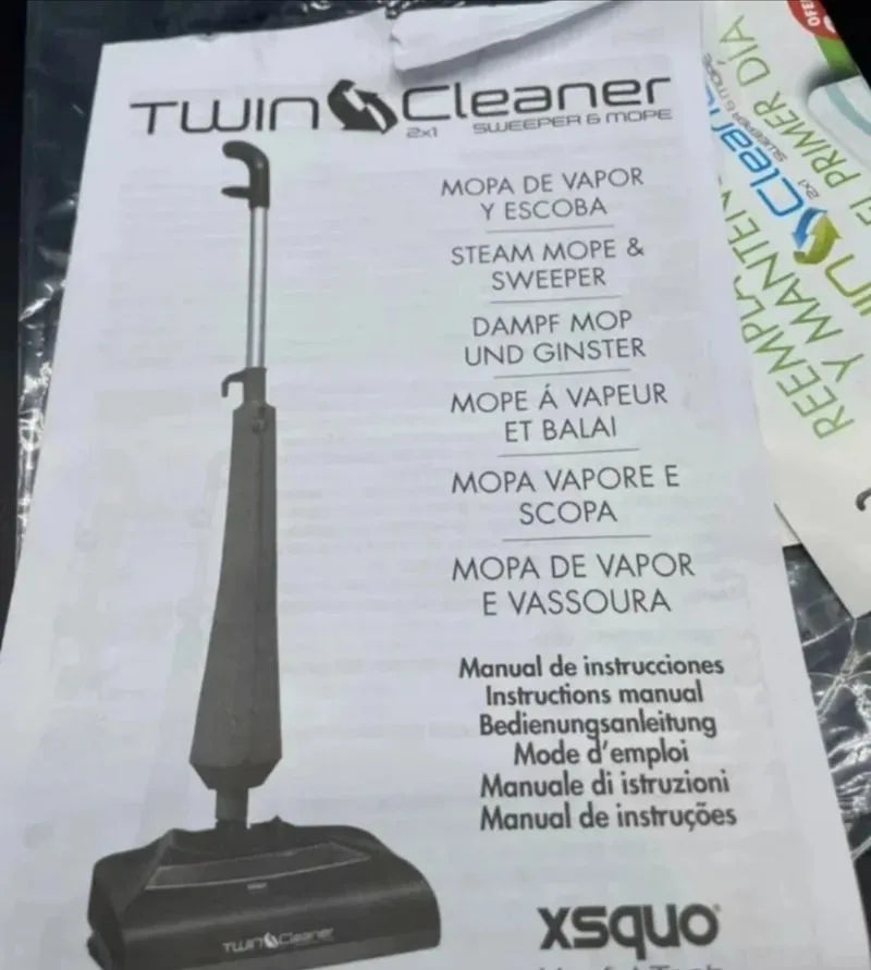 Mopa de vapor Twin Cleaner

Como nuevo