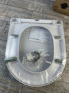 Tapa WC forma D