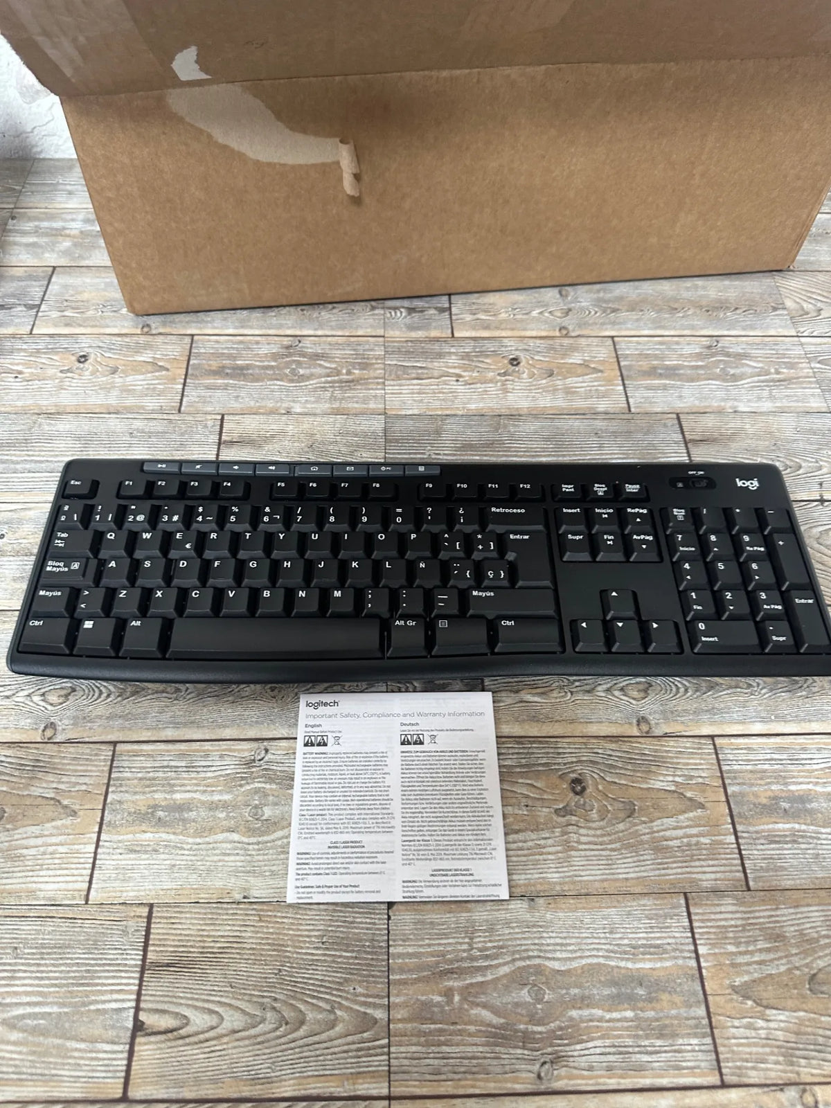 Teclado y ratón Logitech