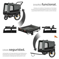 Remolque para perros