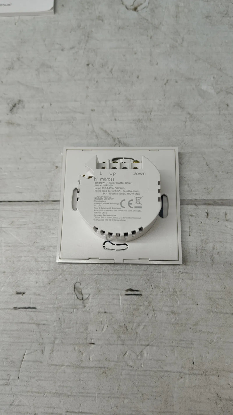 Interruptor para cortinas Meross Alexa