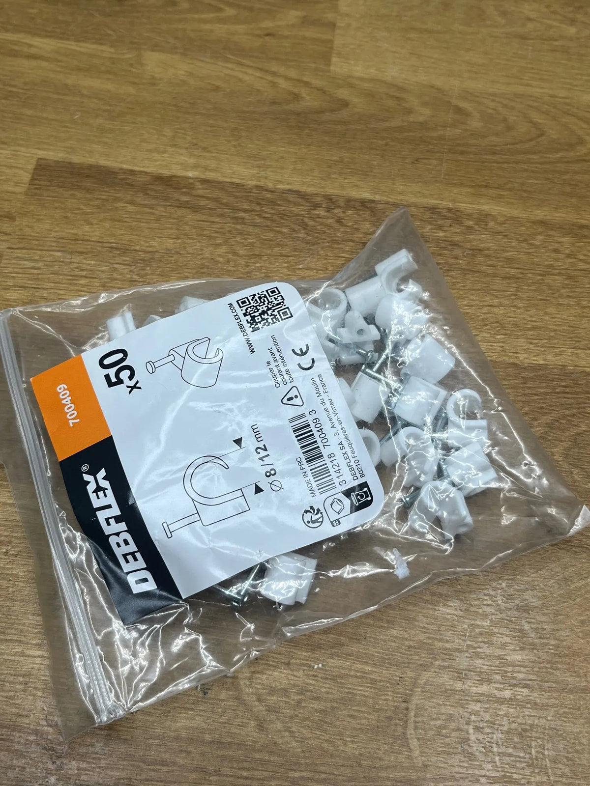 Grapas Para Cable Ø 8 A 12 mm DEBFLEX