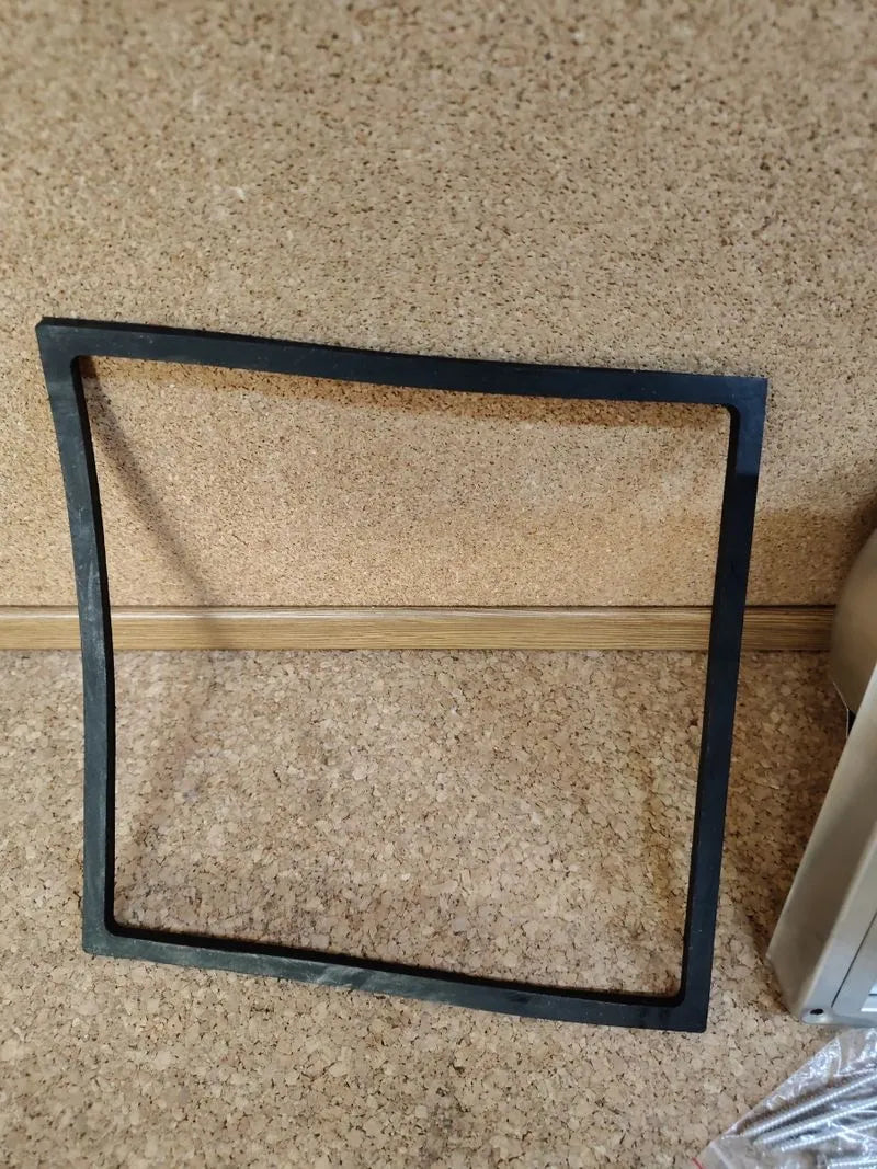 Rejilla de ventilación de acero inoxidable, 150 mm