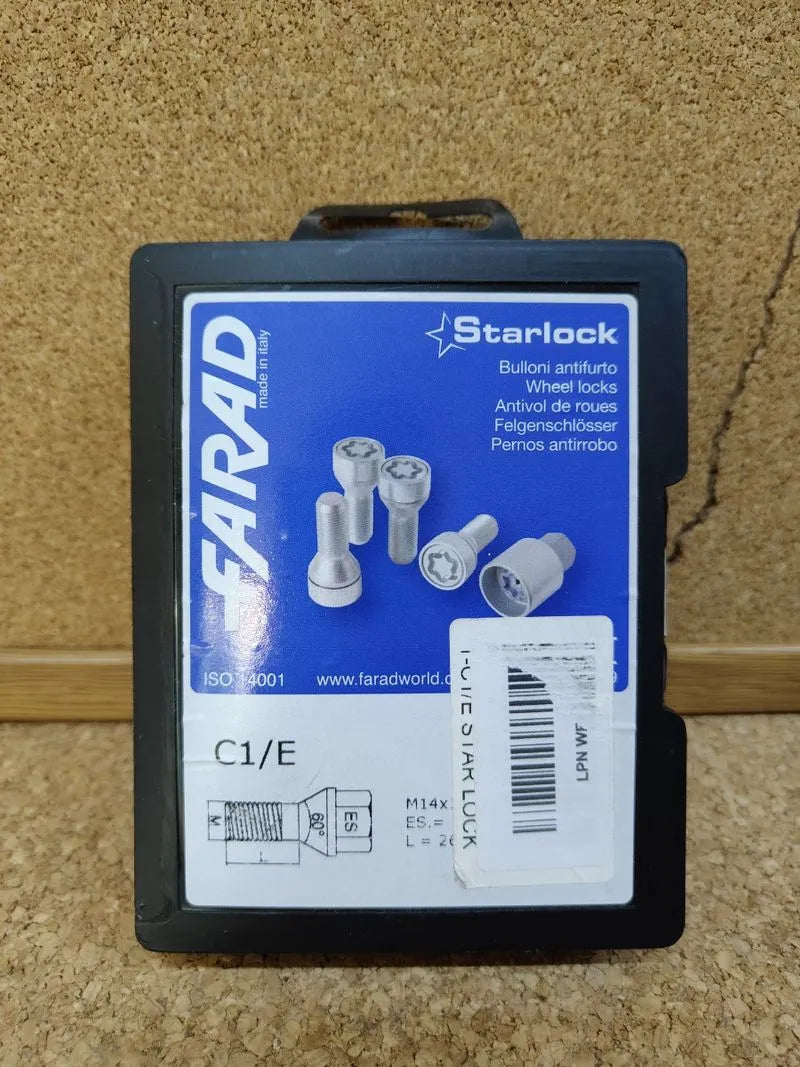 Tornillos seguridad ruedas coches