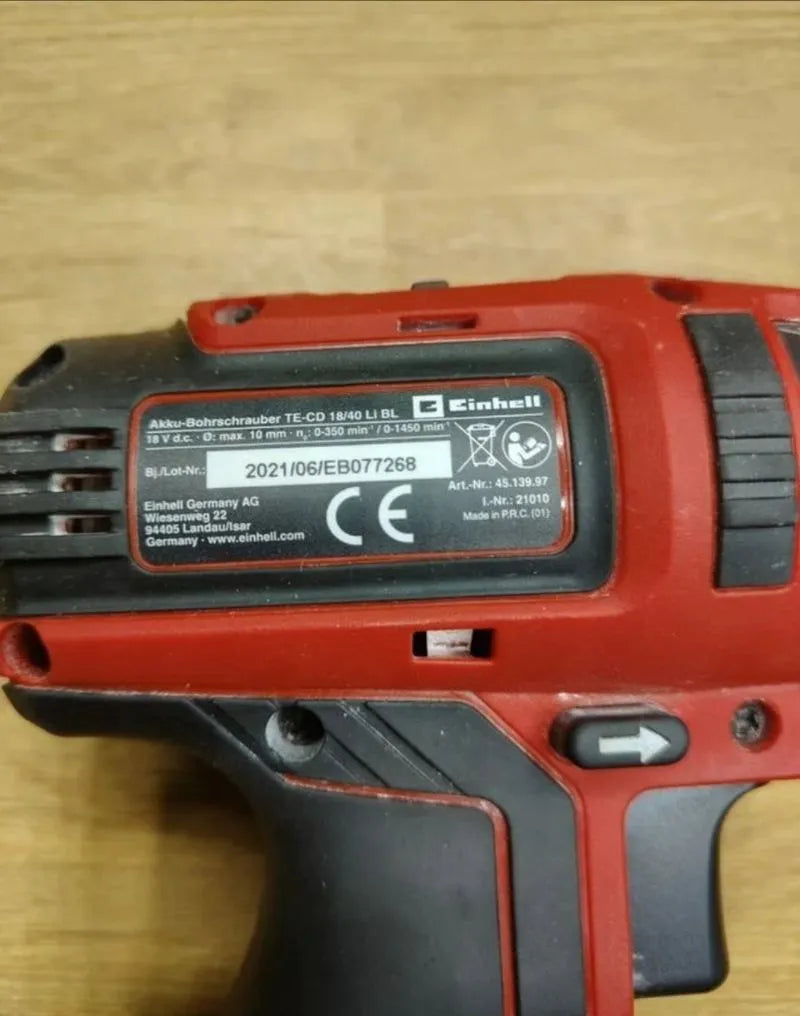 Einhell Taladro atornillador