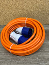 Enchufe Industrial CEE Azul 16A 2P+E 200-250V STATUS