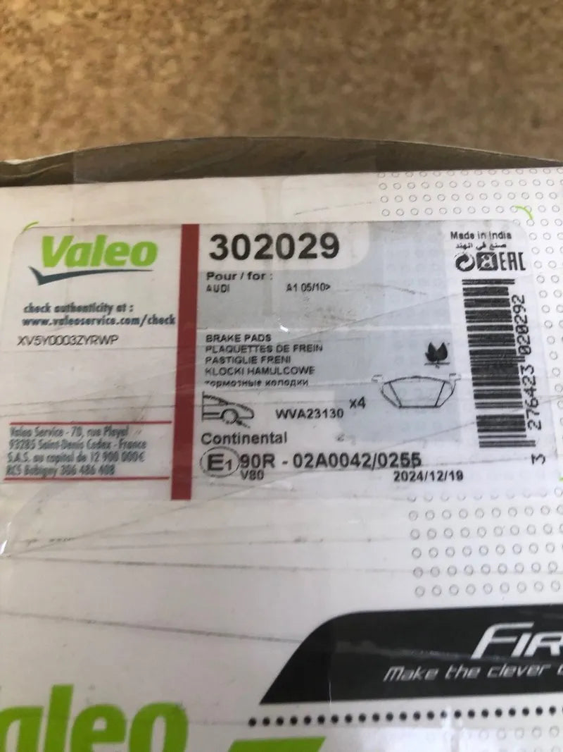 Pastillas Freno Valeo Essential 302029