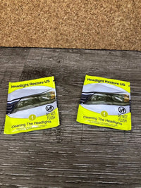 Kit Restauración Faros Coche Toallitas Sin Lijar