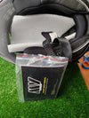 Casco Moto Abierto Gris (ADULTO)