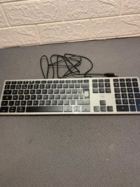 Teclado ingles con cable