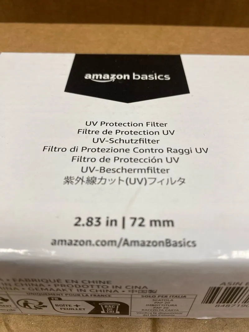 Amazon Basics - Filtro de protección UV